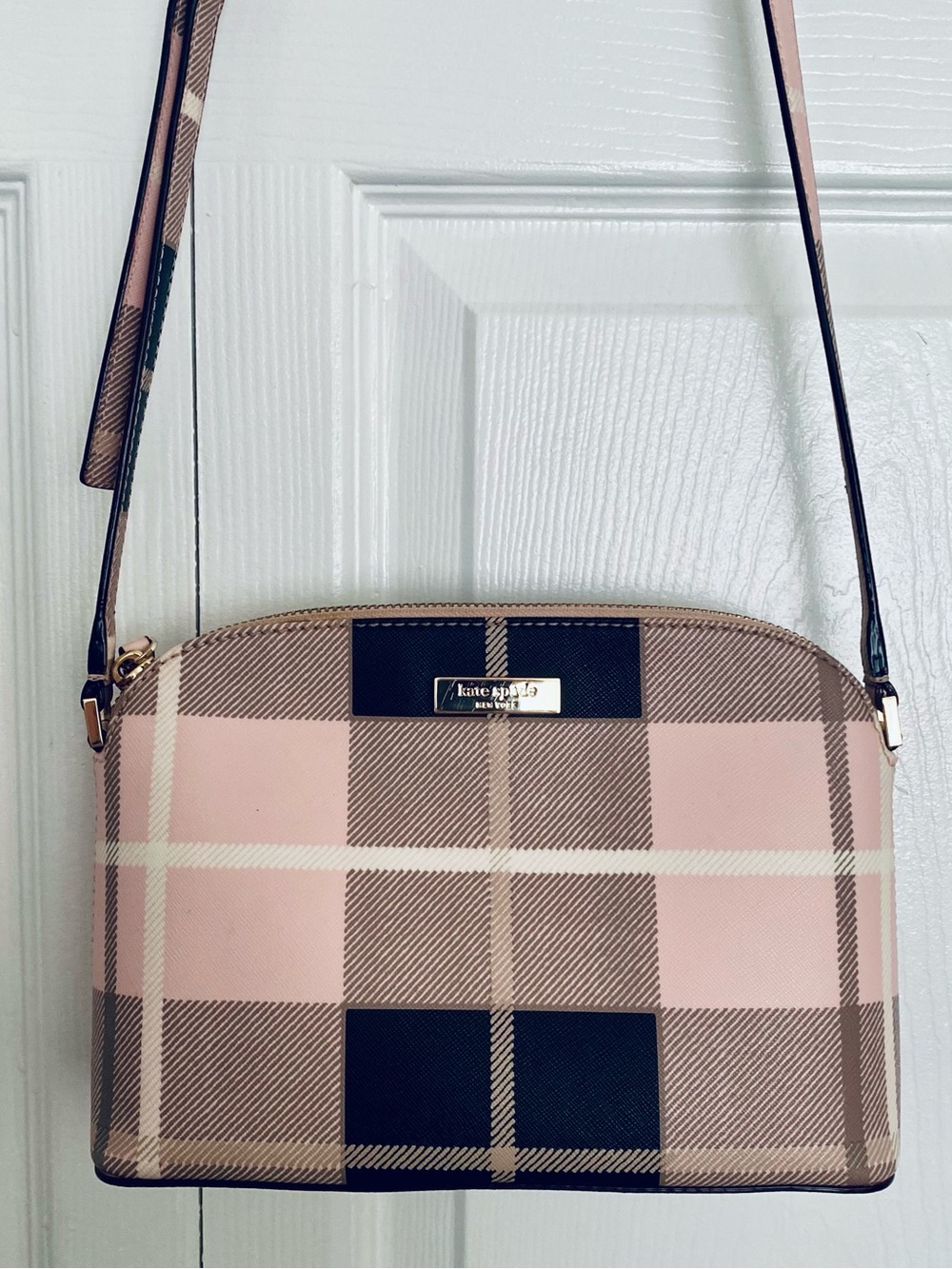 Kate Spade Plaid Crossbody Bag - Picture 2 of 6